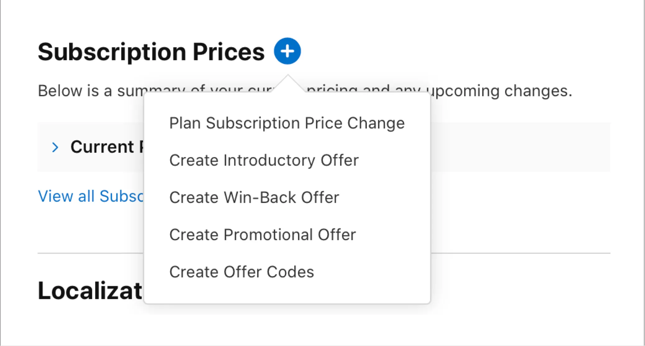 Subscription Prices